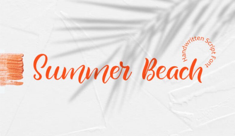 Summer Beach Font