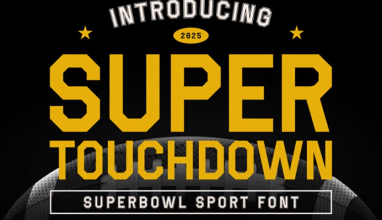 Super Touchdown Font