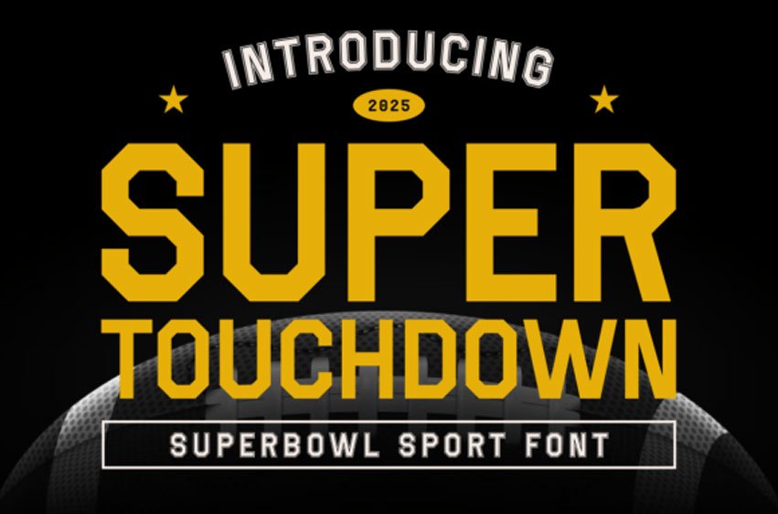 Super Touchdown Font