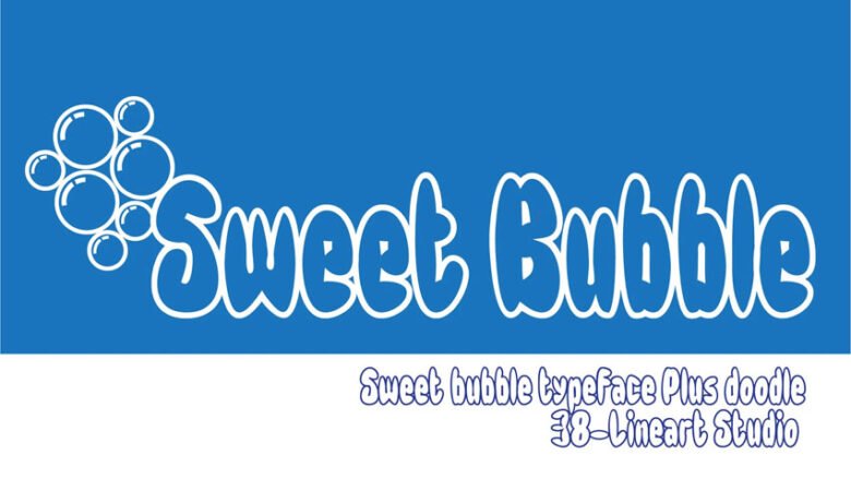 Sweet Bubble Font