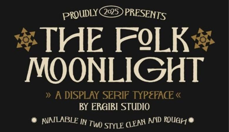 The Folk Moonlight Font