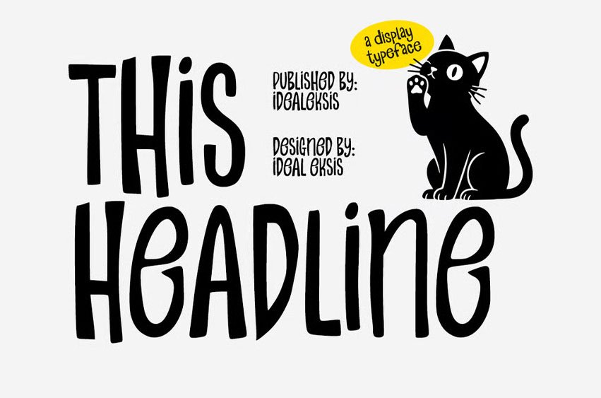 This Headline Font