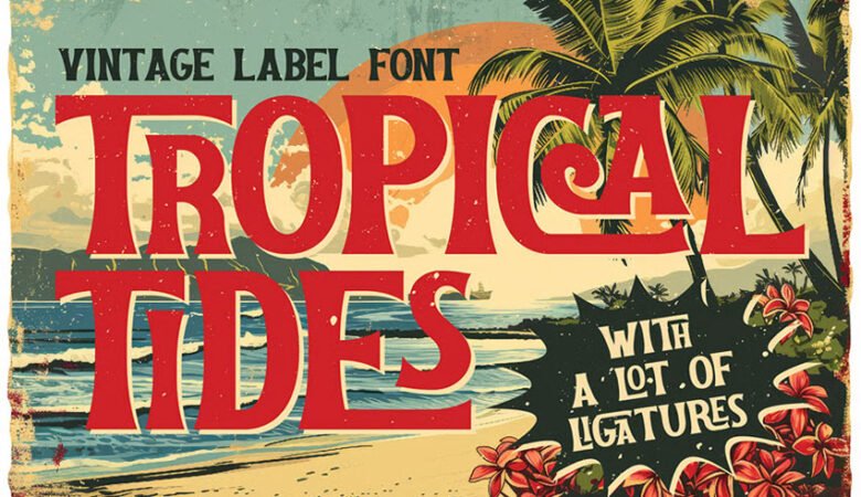 Tropical Tides Font