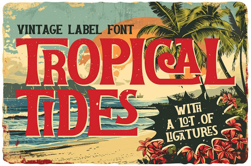 Tropical Tides Font