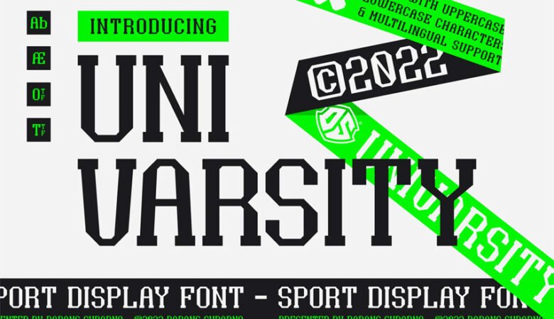 Univarsity Font