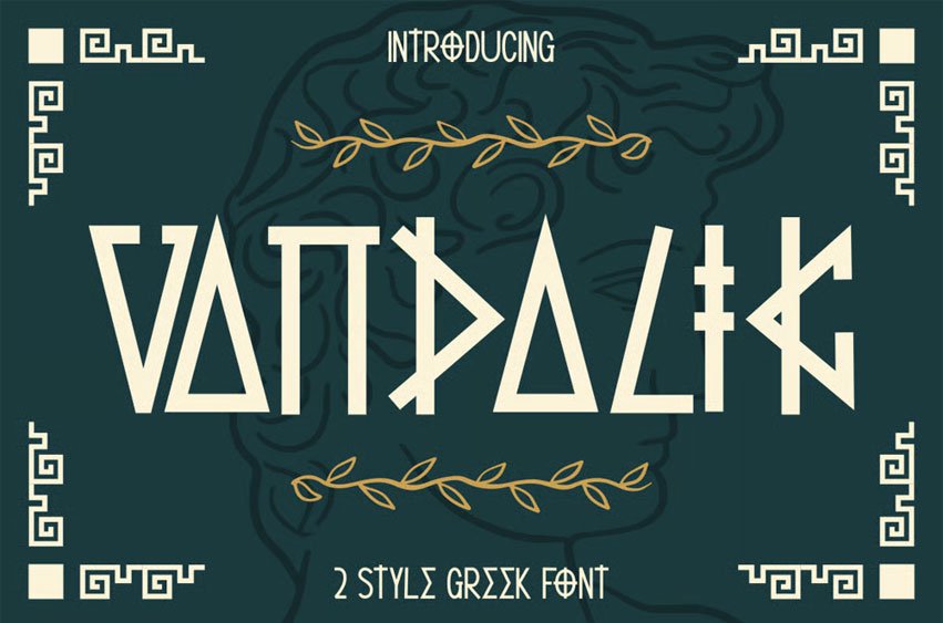 Vandalik Greek Font