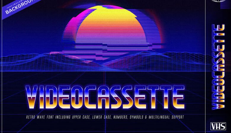 Videocassette Font