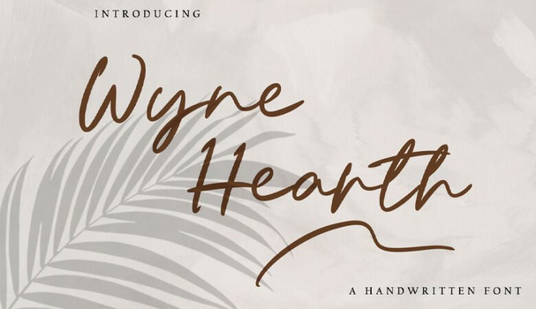 Wyne Hearth Font