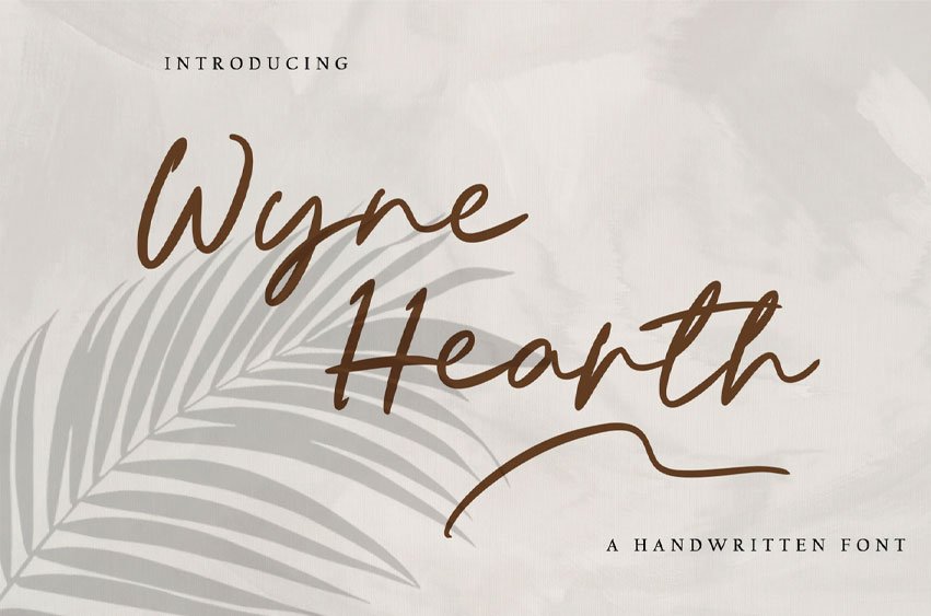Wyne Hearth Font