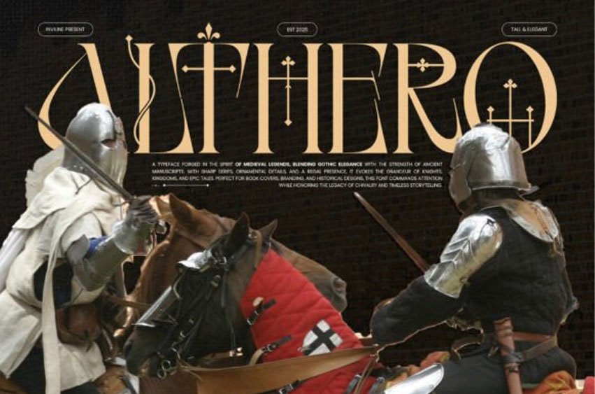 Althero Regular Font