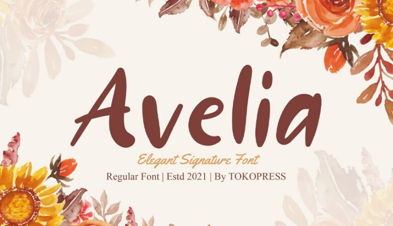 Avelia Elegant Font
