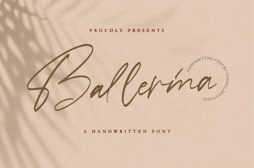 Ballerina Handwritten Font