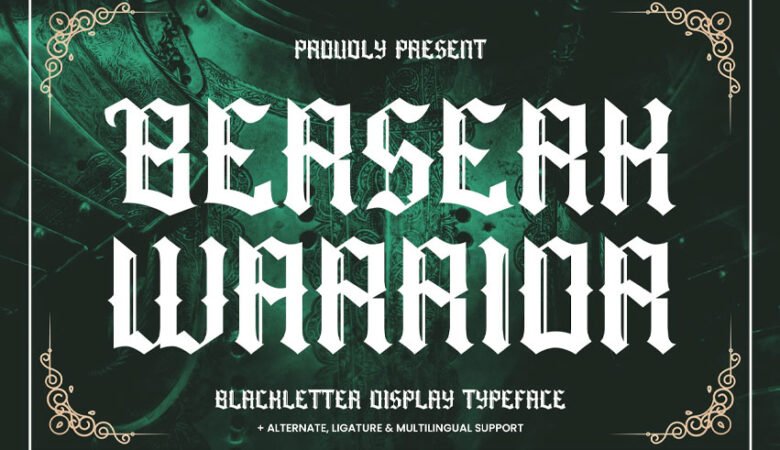 Berserk Warrior Font