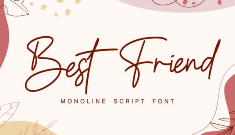 Best Friend Script Font