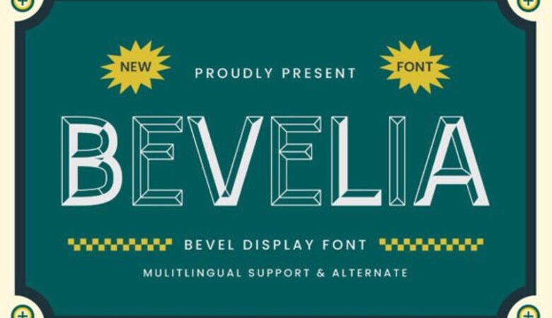 Bevelia Font