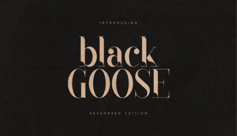 Black Goose Font