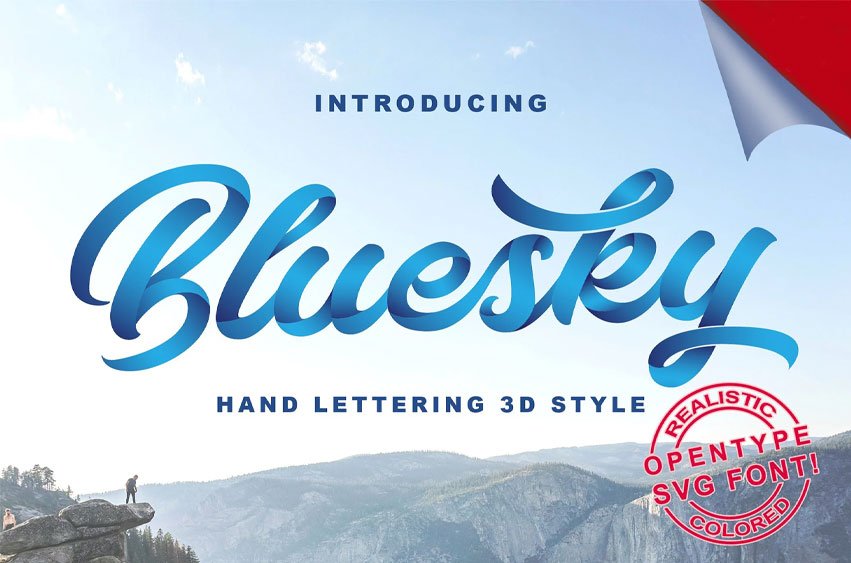 Bluesky SVG Font