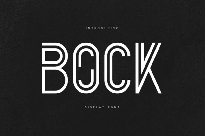 Bock Font