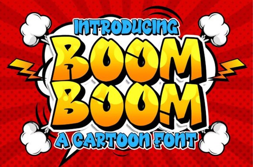 Boom Boom Font