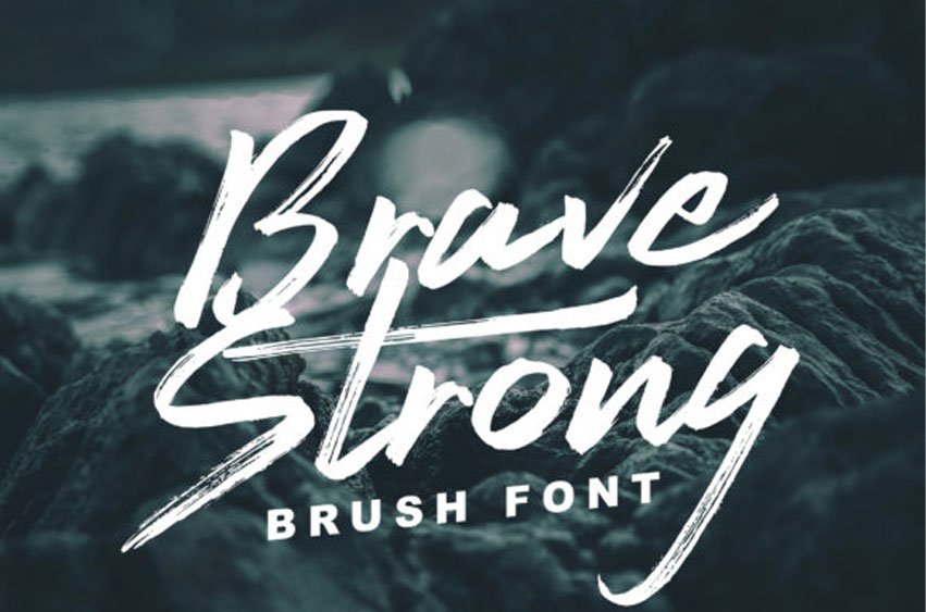 Brave Strong Font