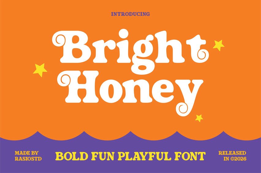 Bright Honey Font