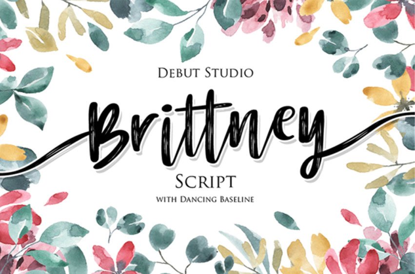 Brittney Script Font