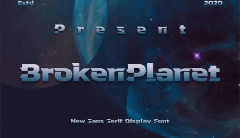 Broken Planet Font