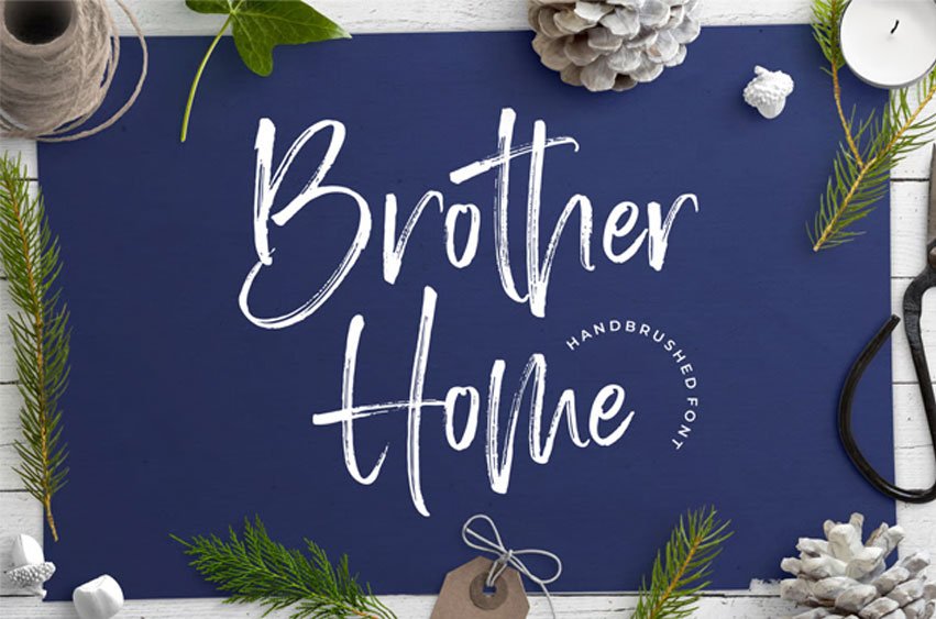 Brother Home Font