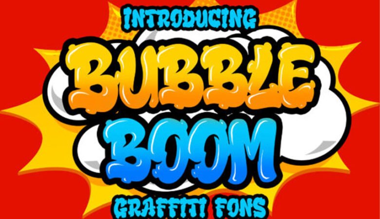 Bubble Boom Font