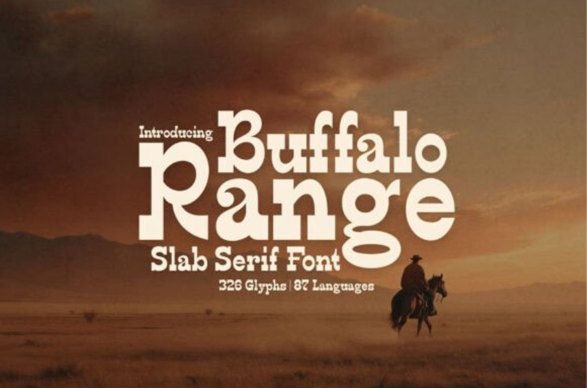 Buffalo Range Font