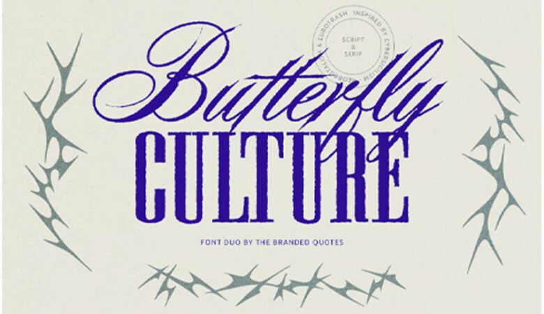 Butterfly Culture Font