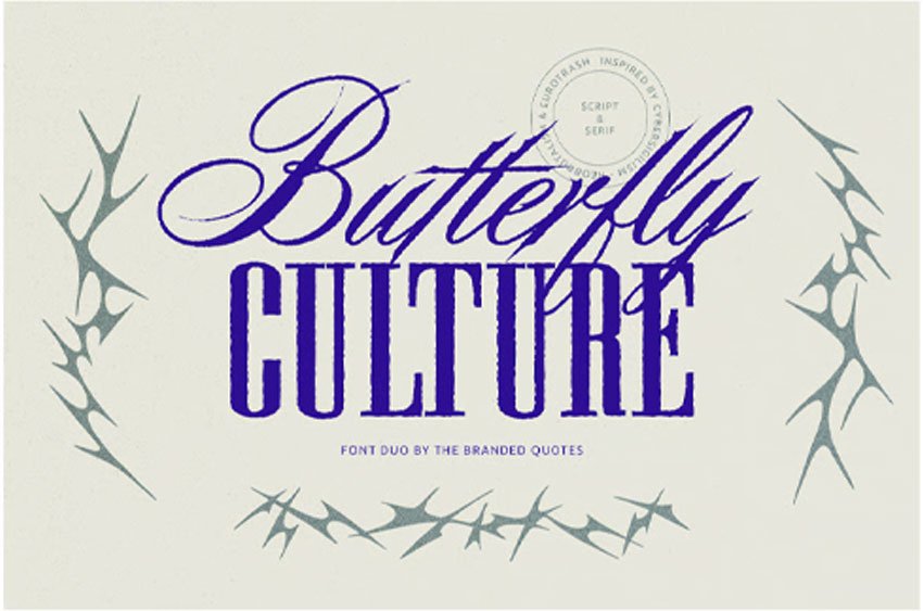 Butterfly Culture Font