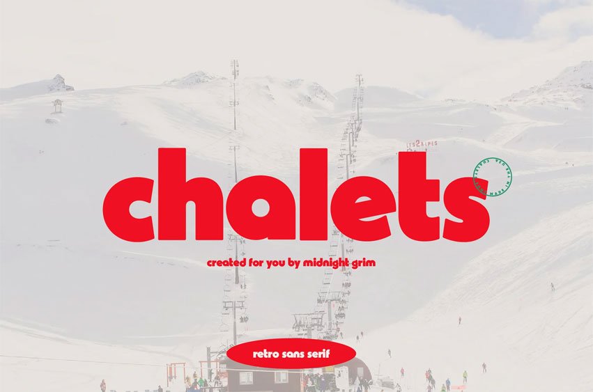 Chalets Font