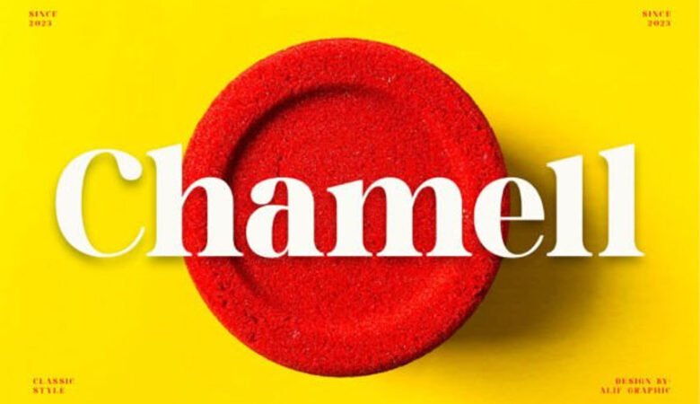Chamell Font