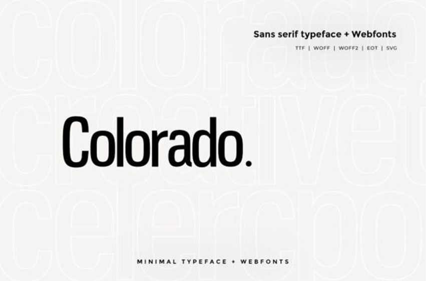 Colorado Font