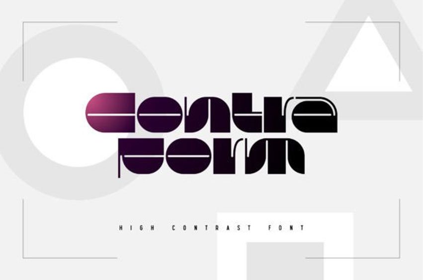 Contraform Font