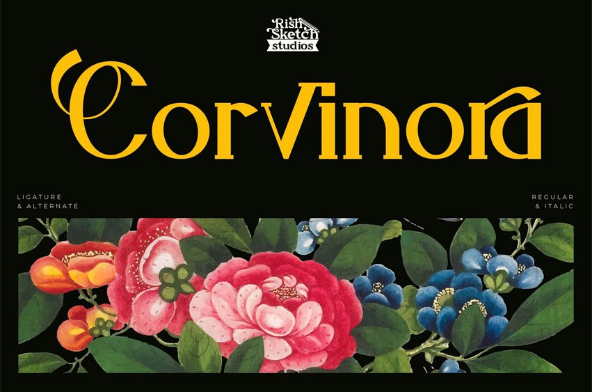 Corvinora Font