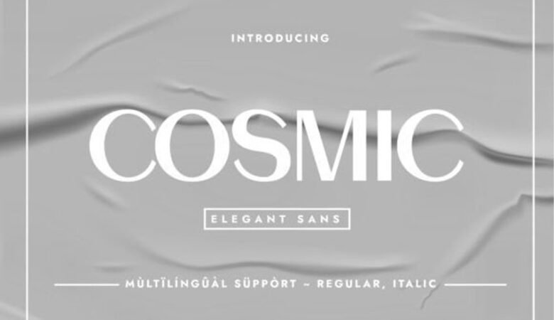 Cosmic Font
