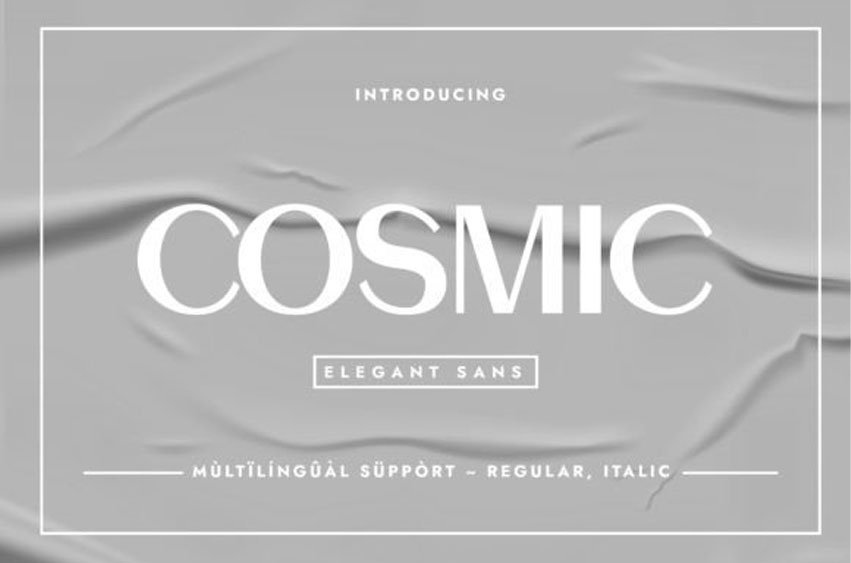 Cosmic Font