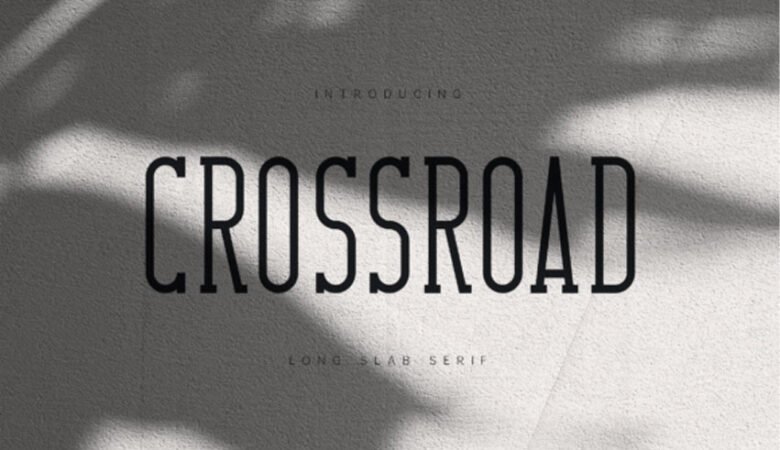 Crossroad Font