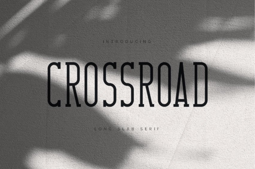 Crossroad Font