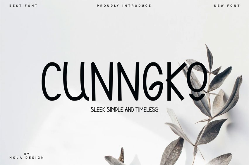 Cunngko Font