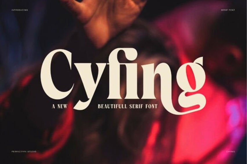 Cyfing Font