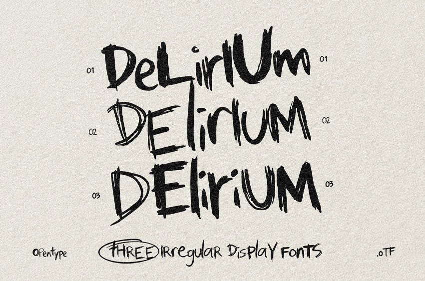 Delirium Font