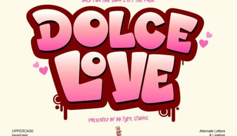 Dolce Love Font