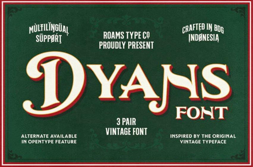 Dyans Font