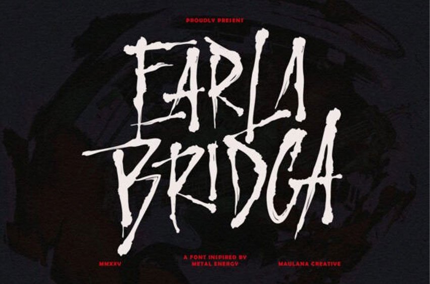 Earla Bridga Font
