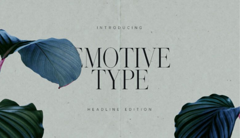 Emotive Type Font