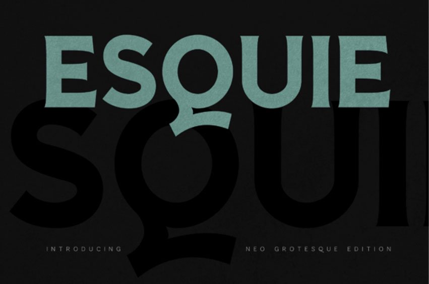 Esquie Neo Grotesque Font