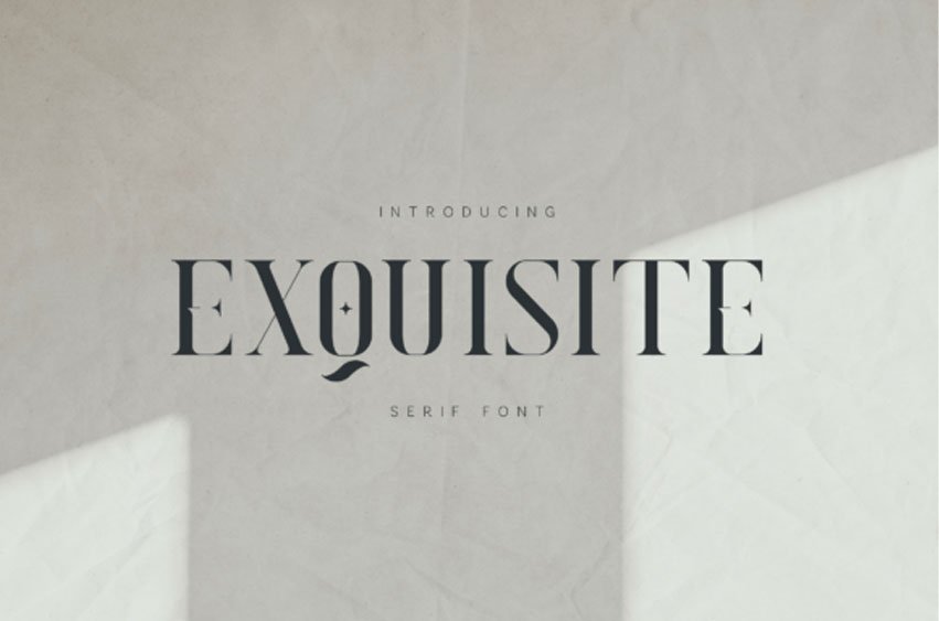 Exquisite Font